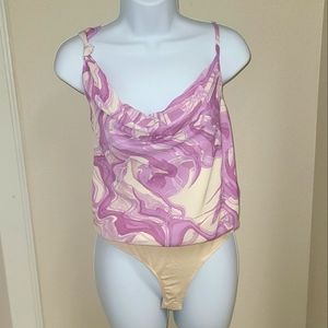 Asymmetrical bodysuit